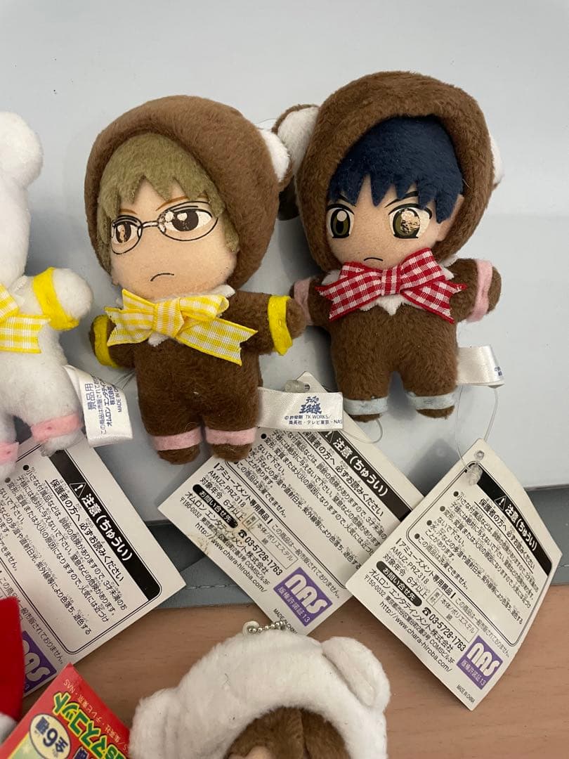 テニスの王子様 ぬいぐるみ マスコット　5点当時物 レア