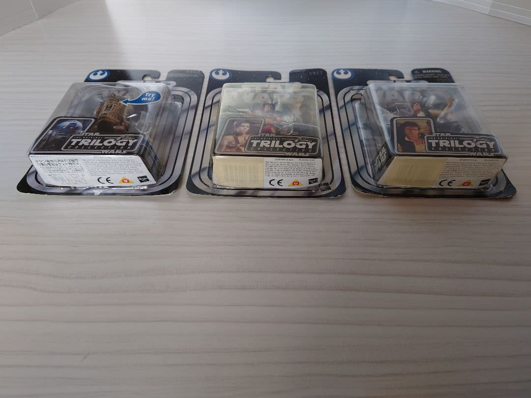 スターウォーズ　ハン・ソロ　プリンセス・レイア　R2-D2　TRILO'GY