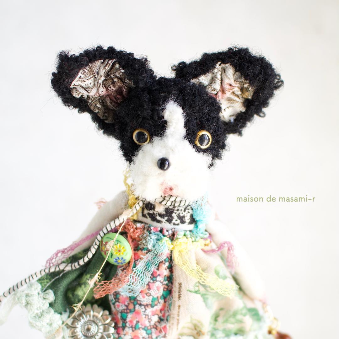 黒白ハチワレ猫のミニぬいぐるみ 13.5cm バックチャーム付き moda