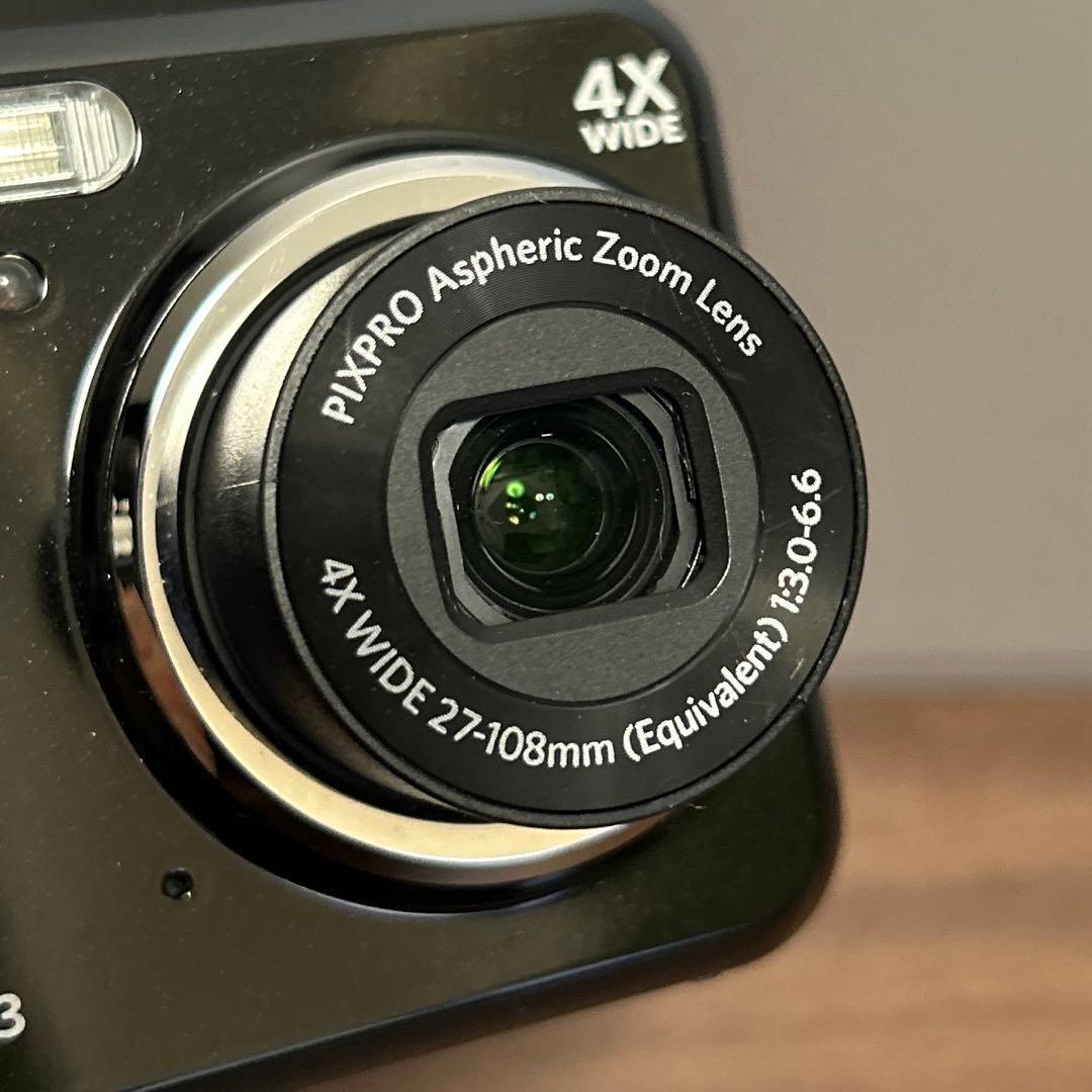 Kodak PIXPRO FZ43 コンパクトデジタルカメラ　ブラック