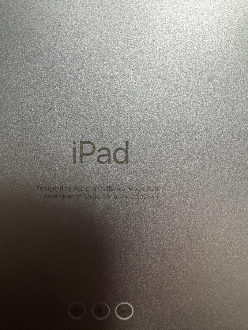 iPad pro 第3世代 M1チップ搭載 シルバー 本体　箱無し
