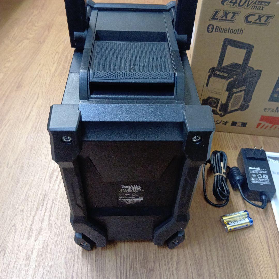 マキタ　MR002GZB 充電式ラジオ　現場ラジオ　黒　新品