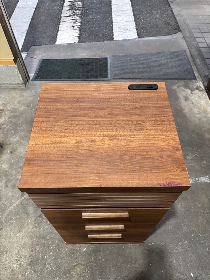 東馬 TOHMA TMテクター 4段 チェスト 洋服収納 ダークブラウン