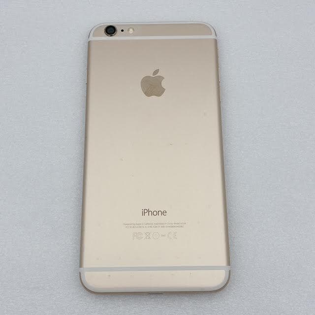 【美品】iPhone6Plus 128GB ゴールド バッテリー100%