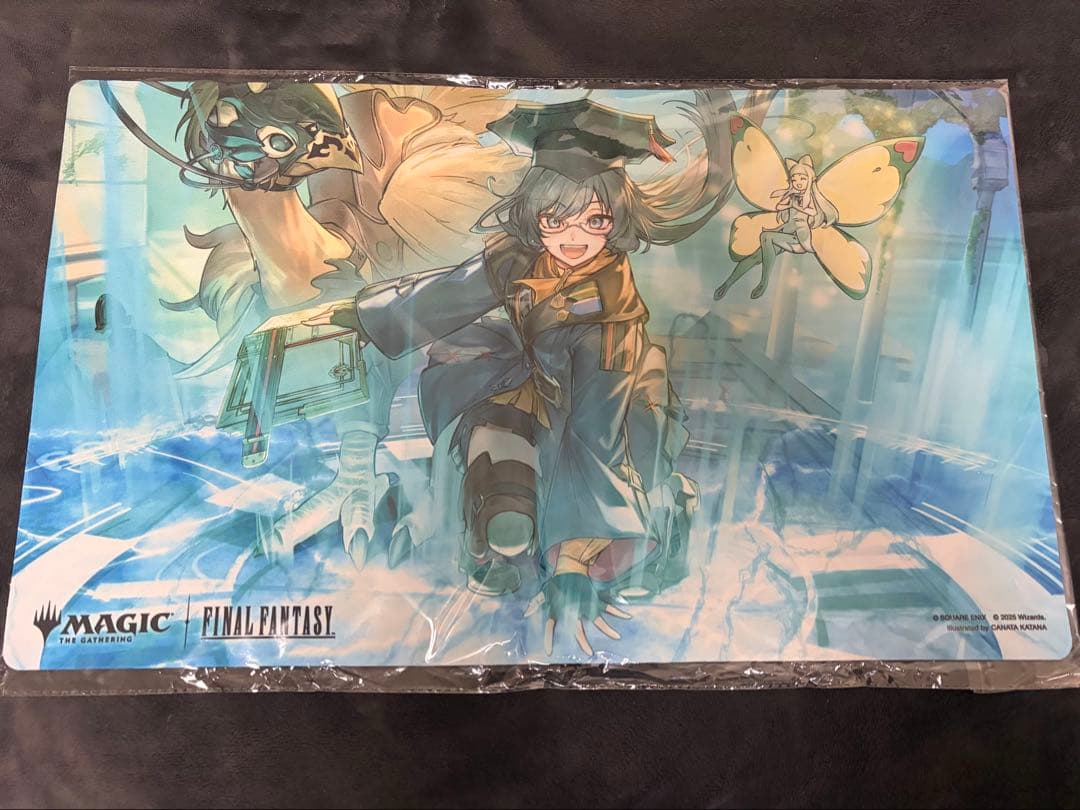 mtg 瞬唱の魔道士　プレイマット　FF ファイナルファンタジー