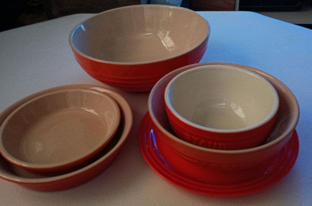 【ル・クルーゼ】LE CREUSET　大鉢　中鉢　小鉢　中皿　小皿　プレート