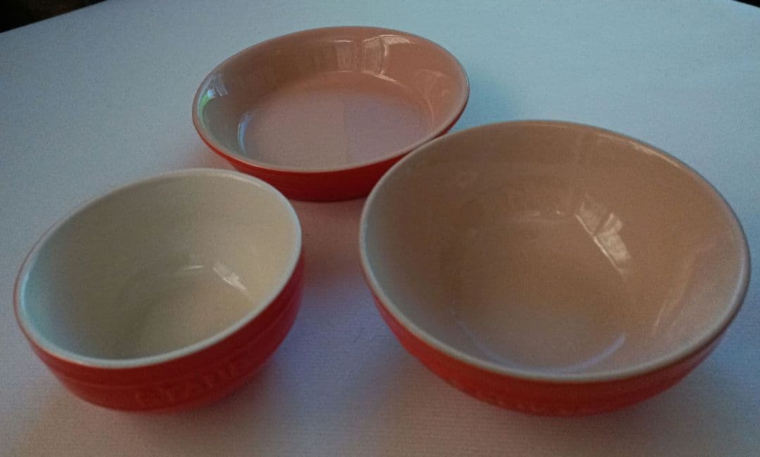 【ル・クルーゼ】LE CREUSET　大鉢　中鉢　小鉢　中皿　小皿　プレート