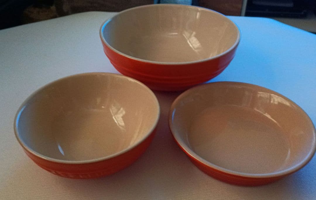 【ル・クルーゼ】LE CREUSET　大鉢　中鉢　小鉢　中皿　小皿　プレート