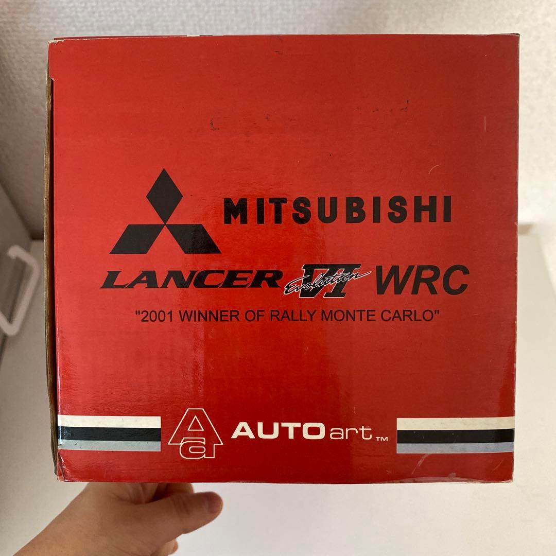 autoart ランサーエボリューションⅥ WRC 2001 1/18 模型