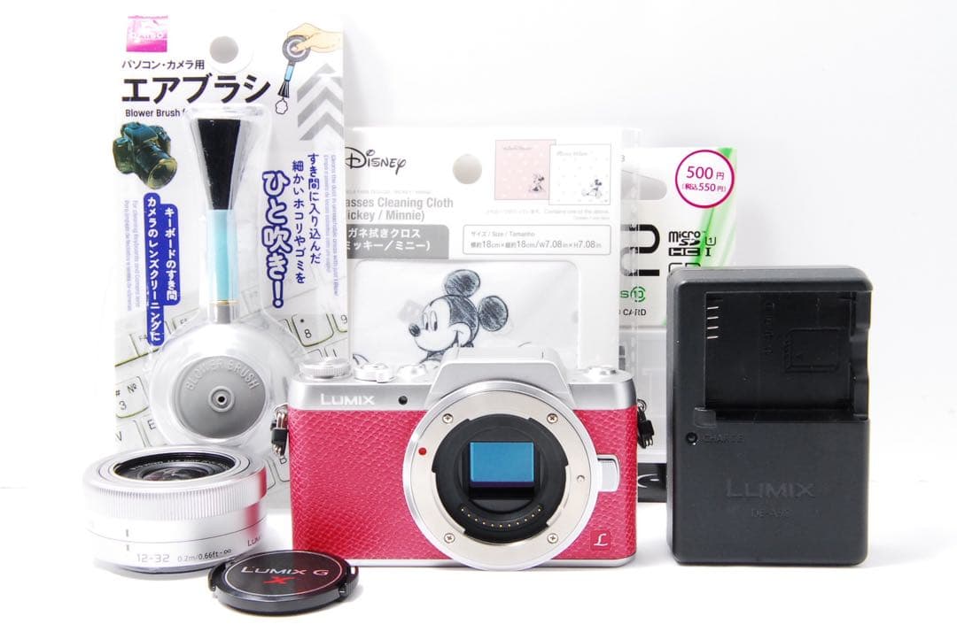 Panasonic LUMIX DMC-GF7 ミラーレス ピンク 海外版