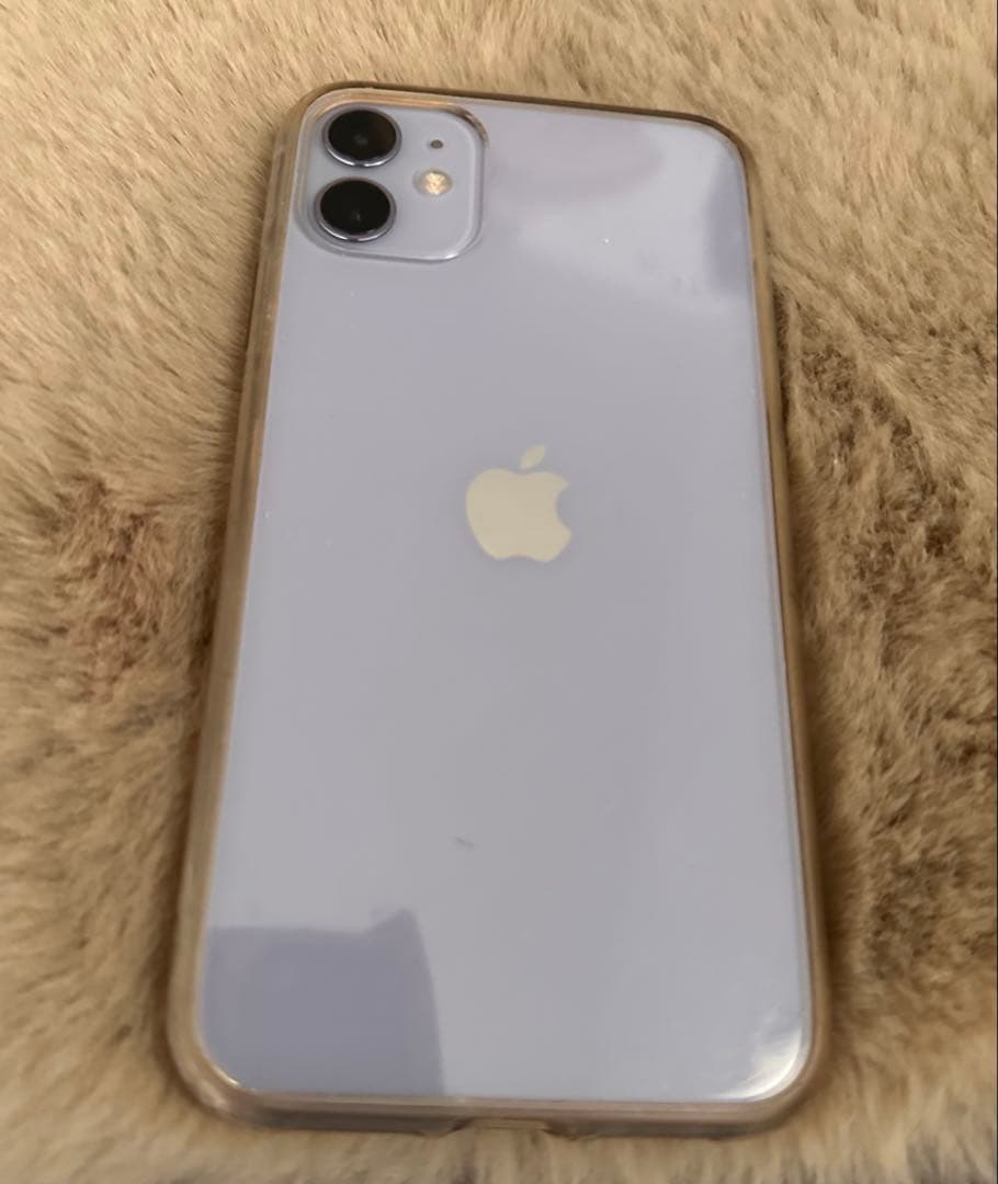 Apple iPhone 11 64G パープル バッテリー残73%