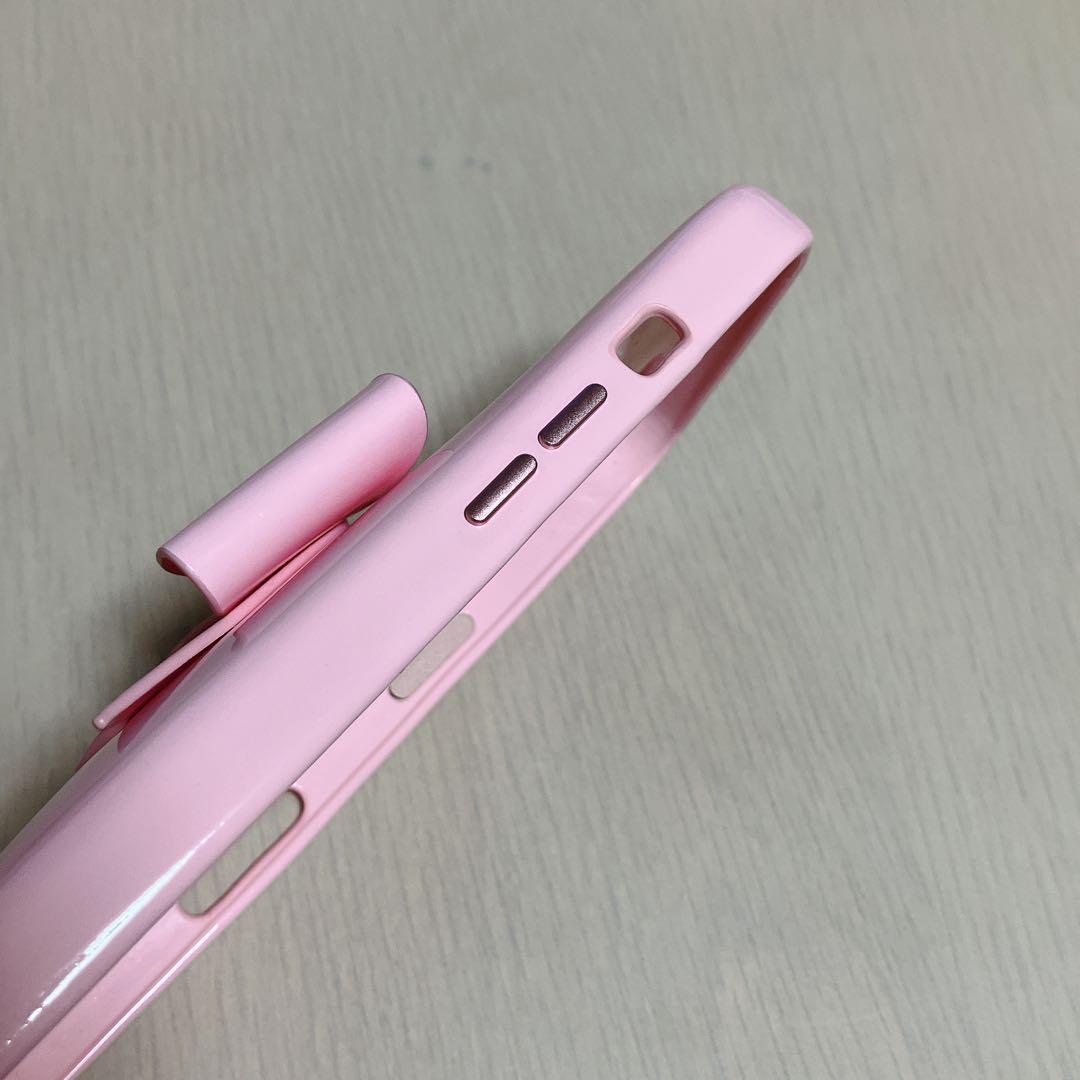 Urban Sophistication リボンケース iPhone16 ピンク