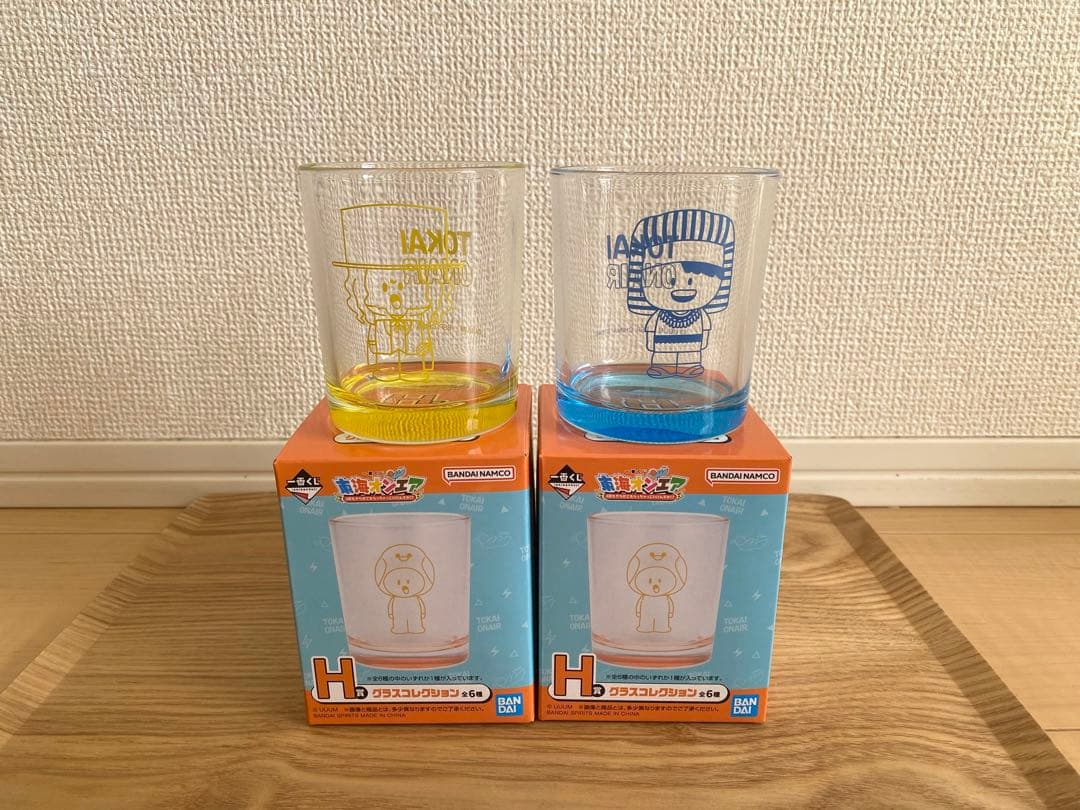 【おまけ付き‼︎】ラストワン賞 ミニソフビセット＆Ｈ賞 グラス