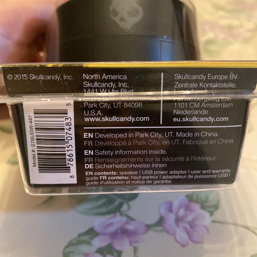 小型スピーカーSkullcandy ワイヤレススピーカー Bluetooth