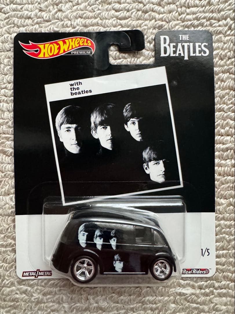 ビートルズ ホットウィール ミニカー 5台 フルコンプ