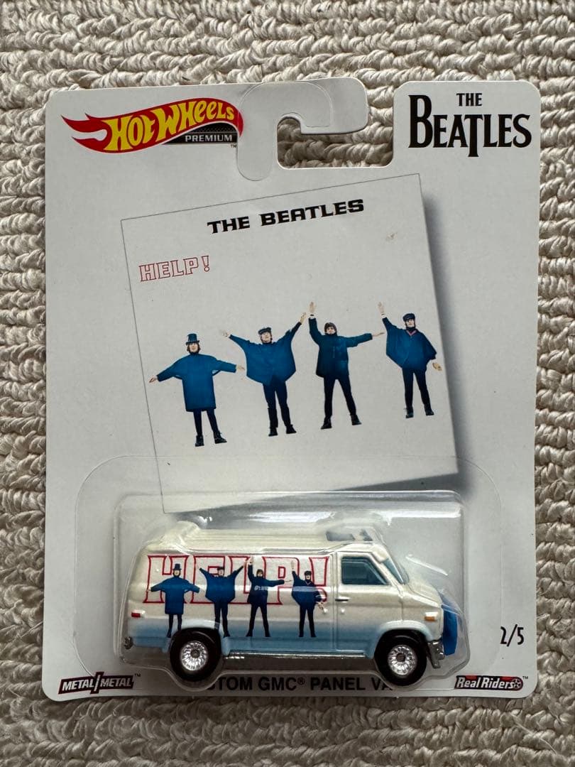 ビートルズ ホットウィール ミニカー 5台 フルコンプ