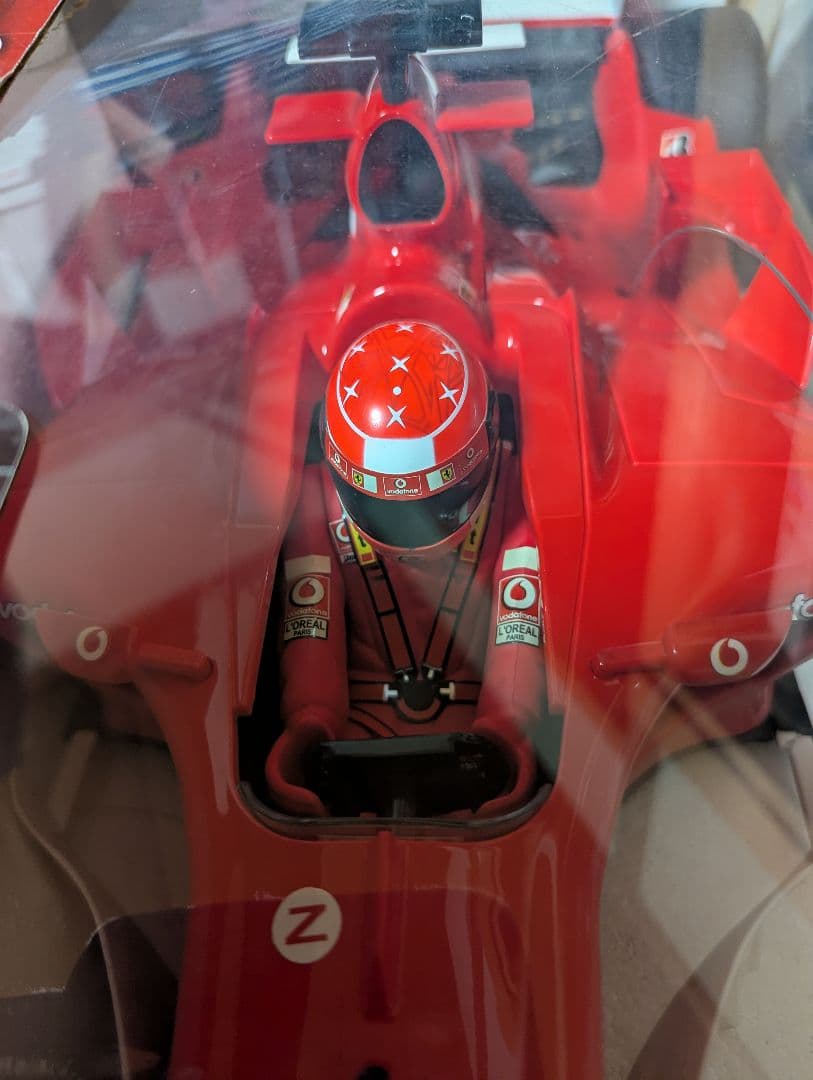 週末Sale シュー◯ッ◯ フェラーリF2005 １/７ 新品未開封動作未確認