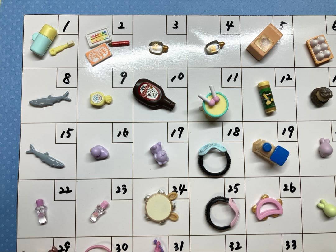 シルバニア　新品小物　各¥150