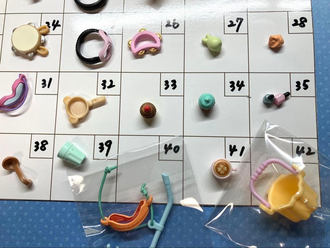 シルバニア　新品小物　各¥150