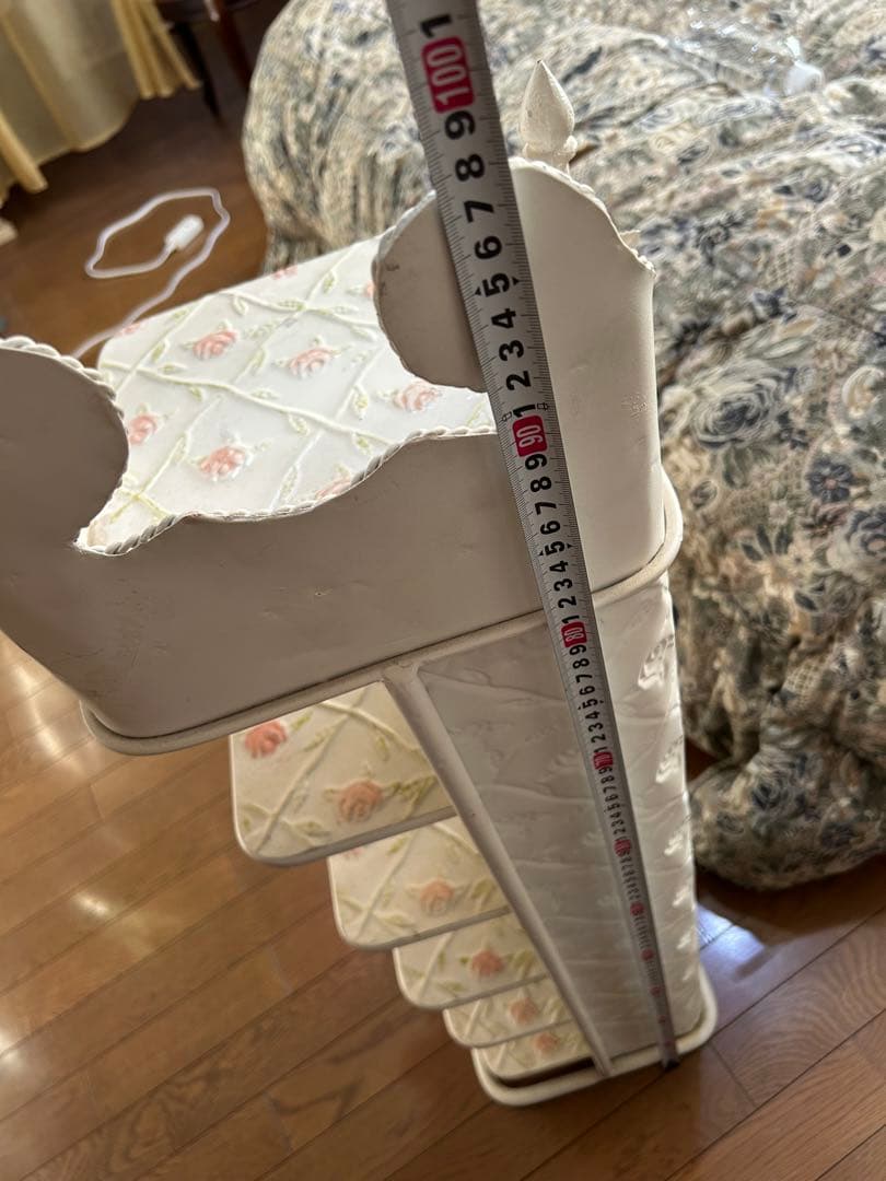 希少品★レトロ エレガントローズアイアンシリーズ　スリッパ＆シューズラック