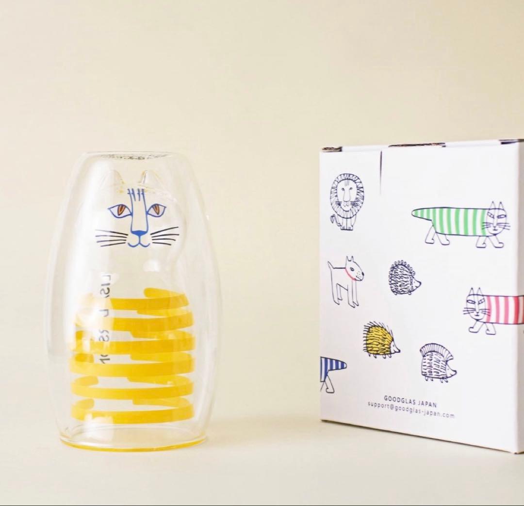 リサ・ラーソン「MIMI ミンミ」おみなえし色　グラス