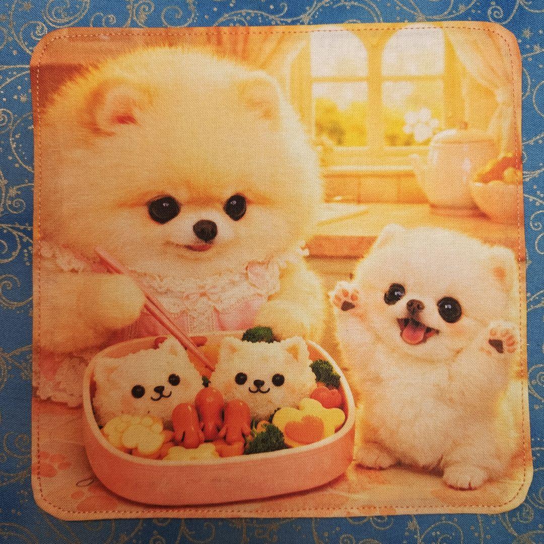 Youretia 　ハンカチ　わんこさん柄2/25