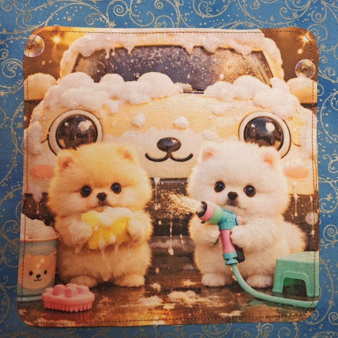 Youretia 　ハンカチ　わんこさん柄2/25