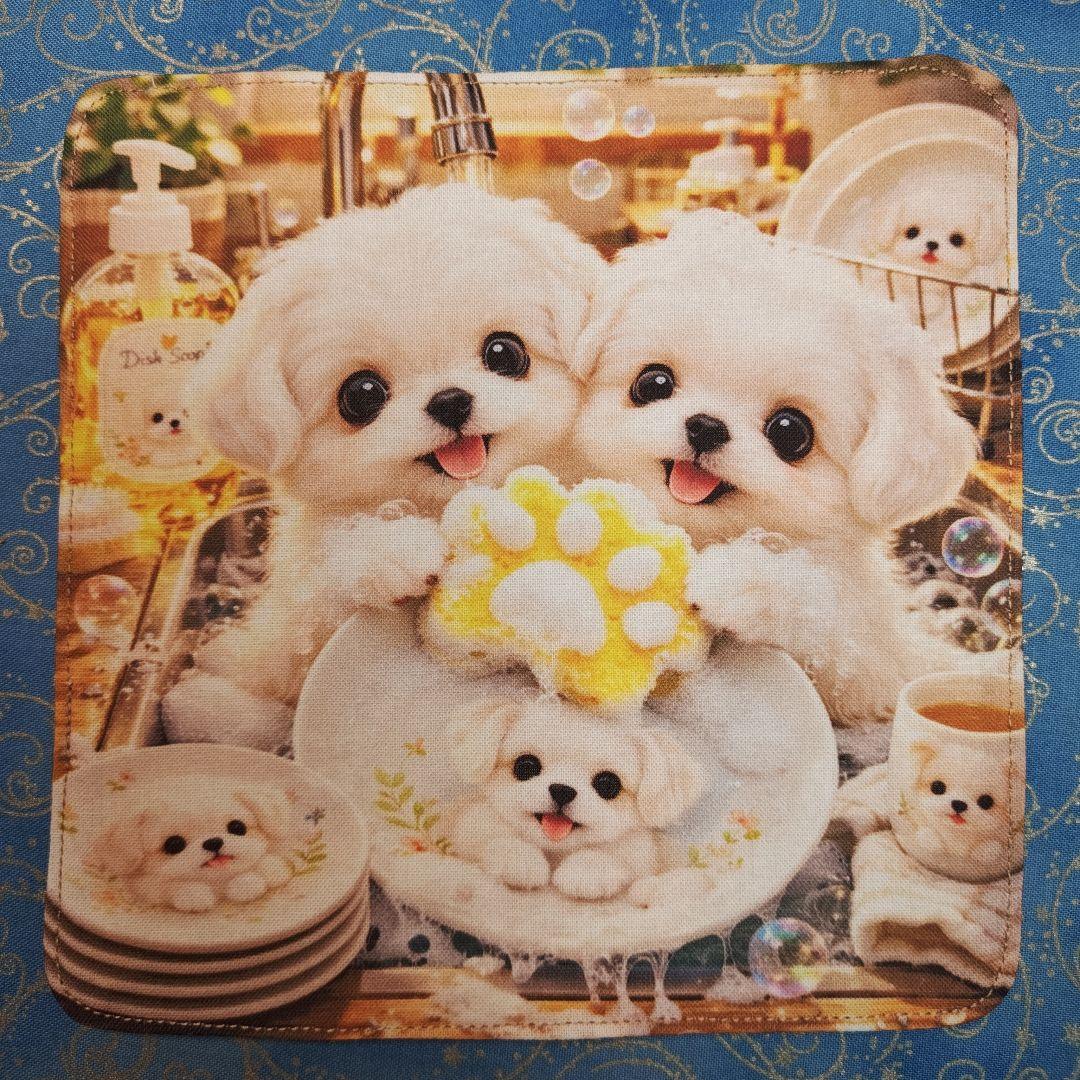 Youretia 　ハンカチ　わんこさん柄2/25