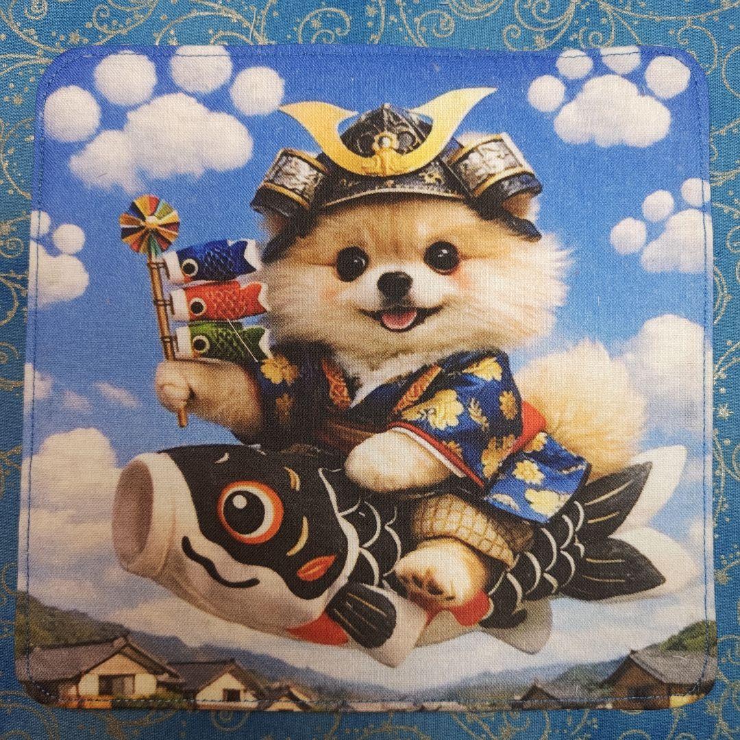 Youretia 　ハンカチ　わんこさん柄2/25