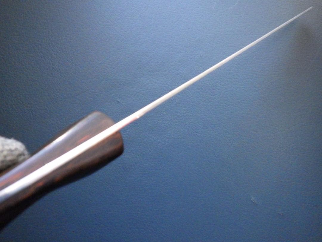 US高級サーモンスライサーナイフ包丁1739★高炭素鋼★ニッケル銀合金リベット