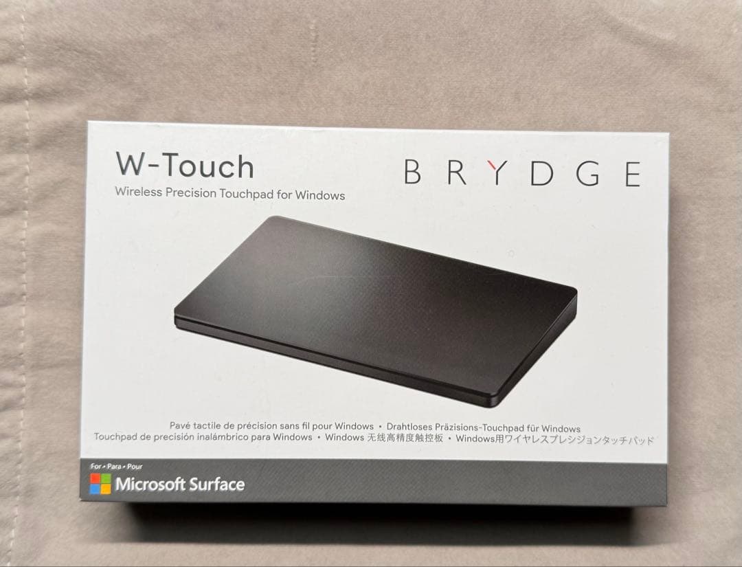 BRYDGE W-Touch ワイヤレスタッチパット　Bluetooth