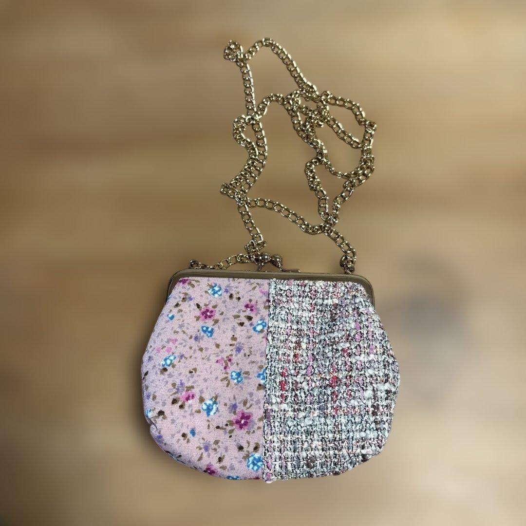 ハンドメイド作家　camelさんのがまぐちポシェット