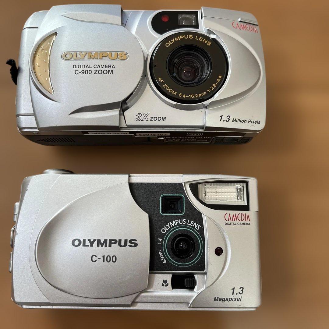 オリンパス デジタルカメラC-100 C-900 2台まとめ売り ジャンク品