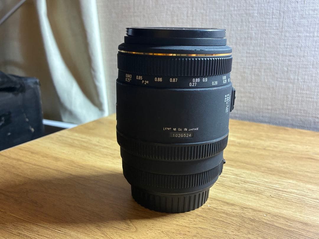 sigma 70mm f2.8 ex dg macro ジャンク動作未確認