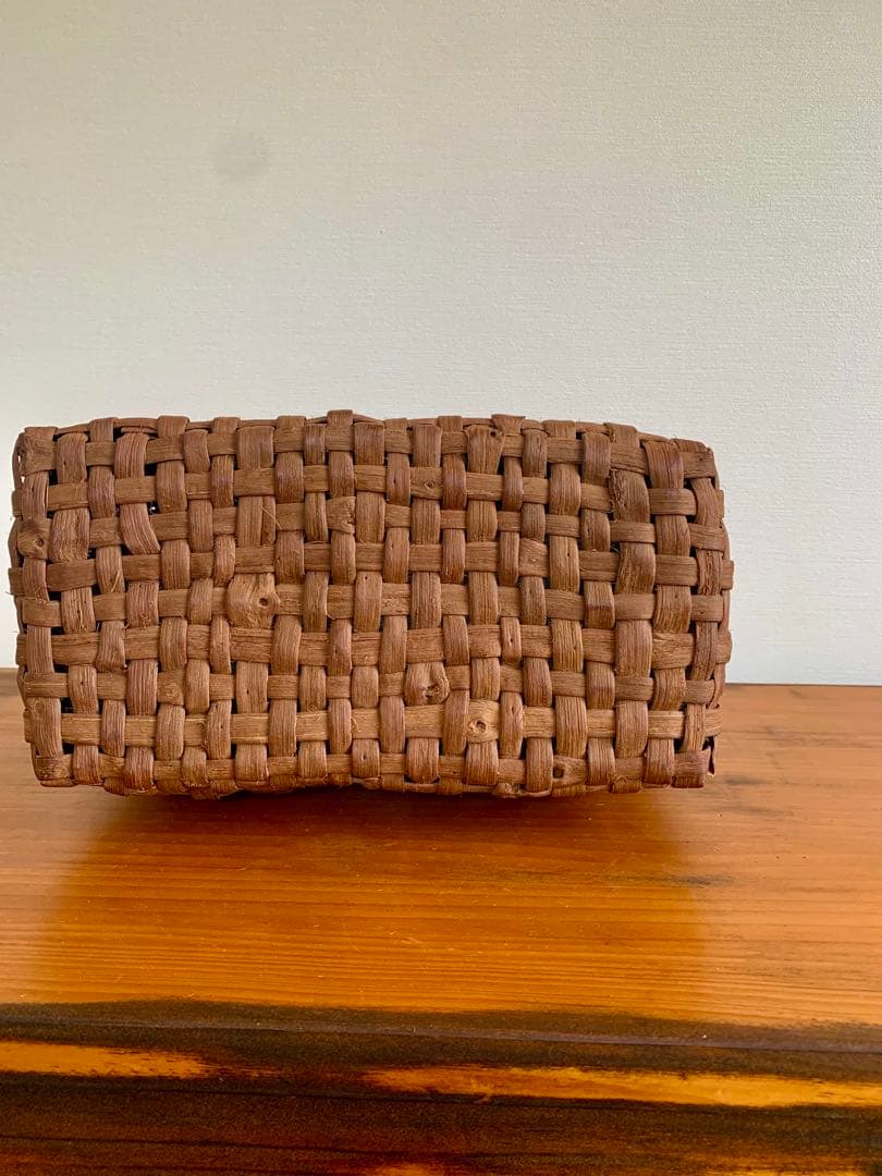 国産山葡萄乱れ編みトートバッグ（小）