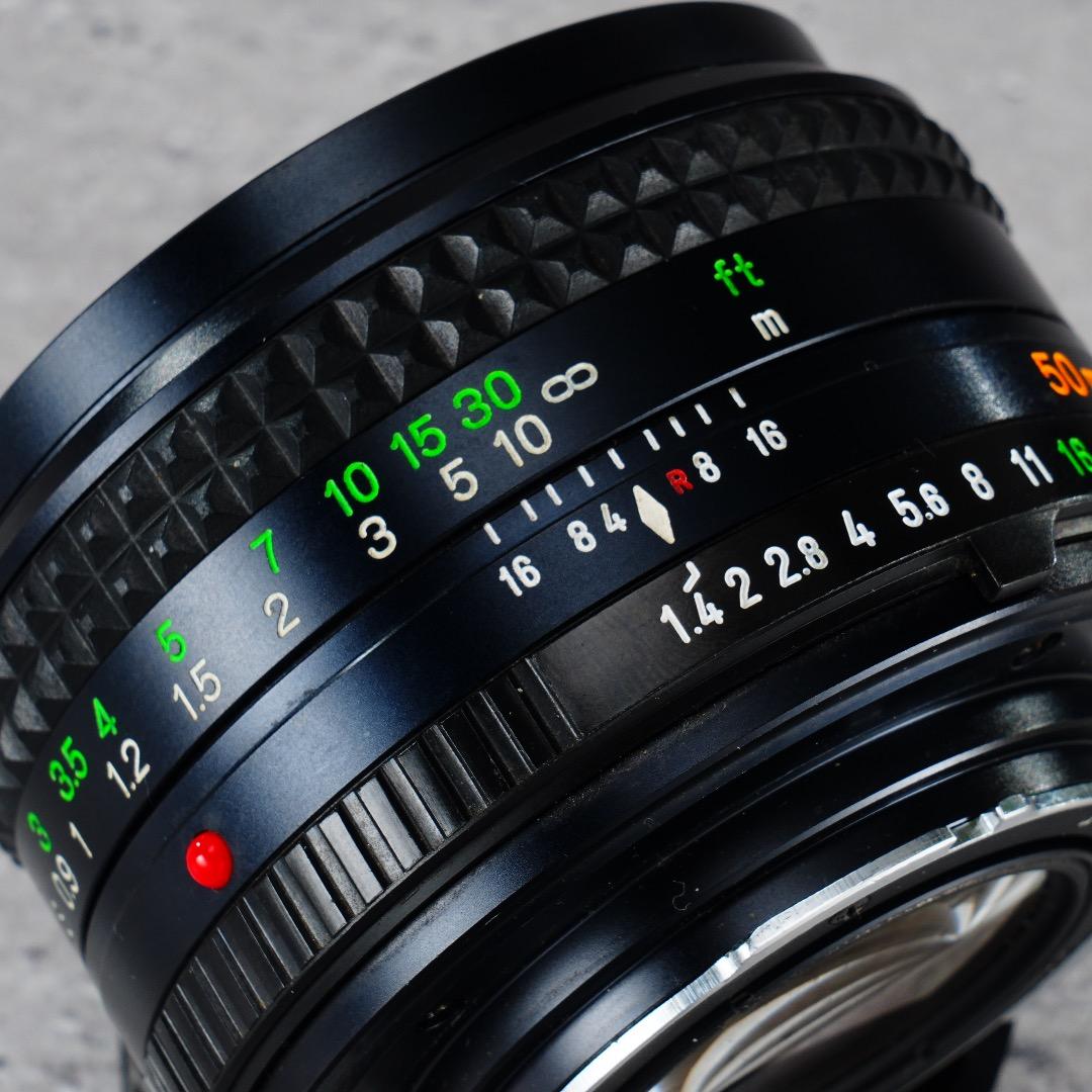 【ほぼライカ】動作◎ MD ROKKOR 50mm F1.4 ミノルタ 495