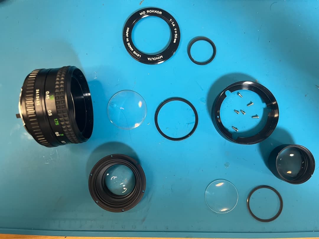 【ほぼライカ】動作◎ MD ROKKOR 50mm F1.4 ミノルタ 495