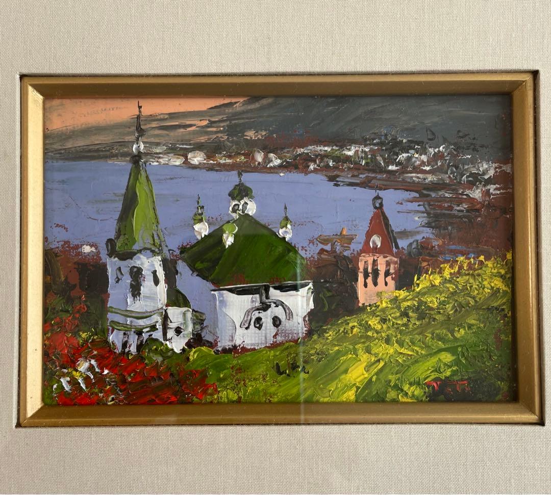 高橋哲夫　油彩　油絵　アート　絵画　函館