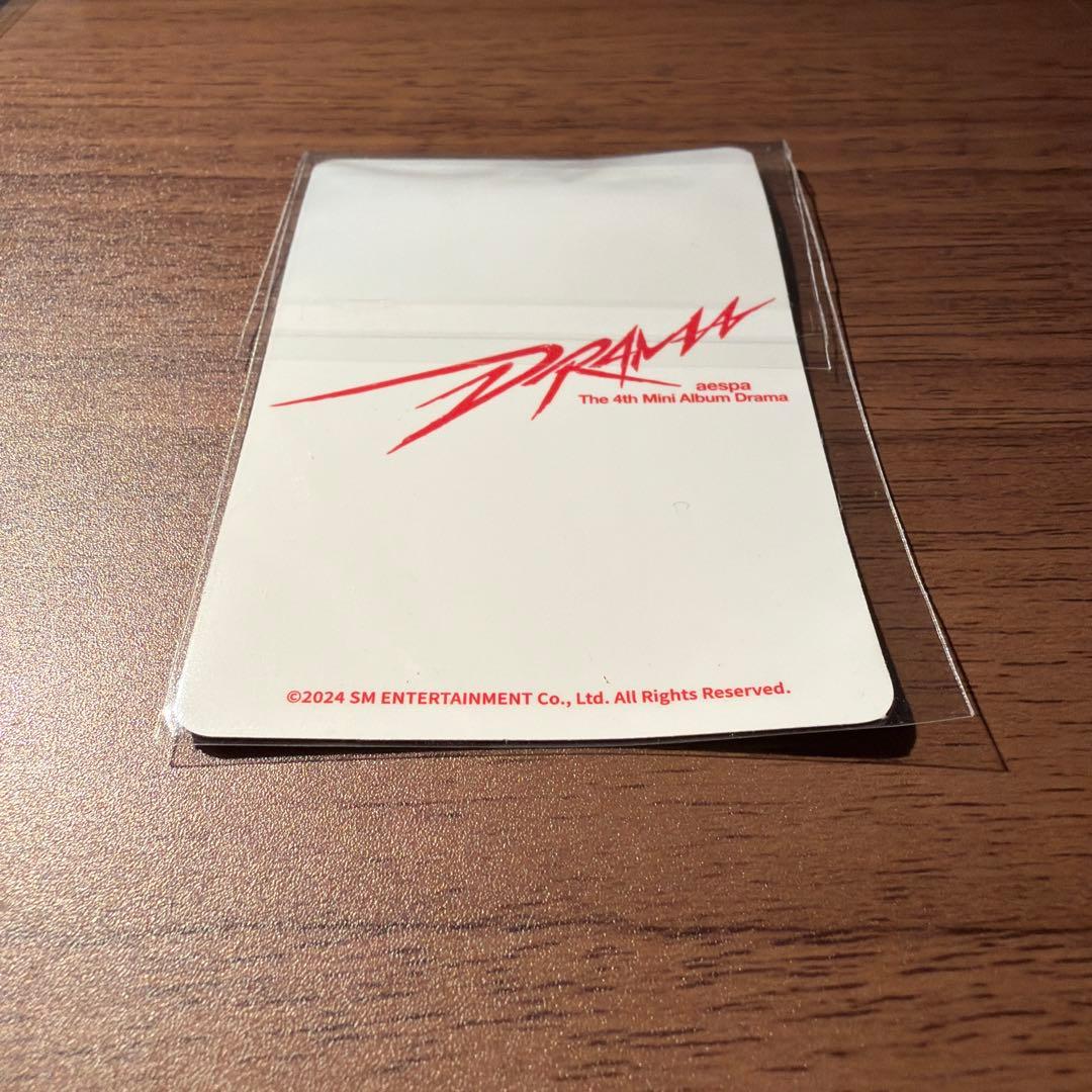 aespa Drama CDスマートトク カリナ トレカ付き