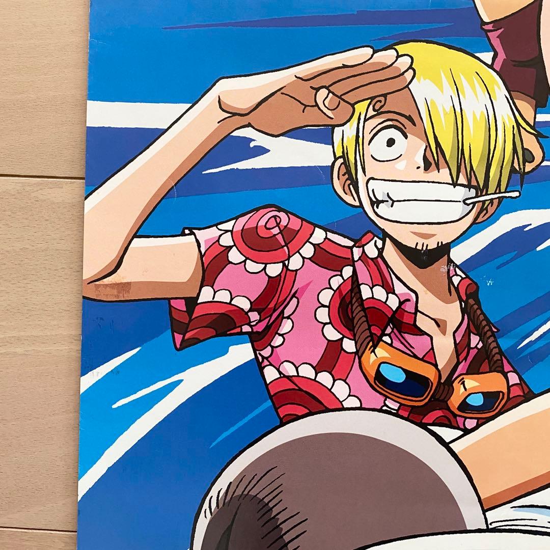 【非売品】ゴーイングメリー号 2003年 お台場冒険王 ポスター B1サイズ