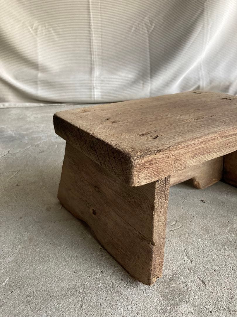 古道具　踏み台　古物　骨董