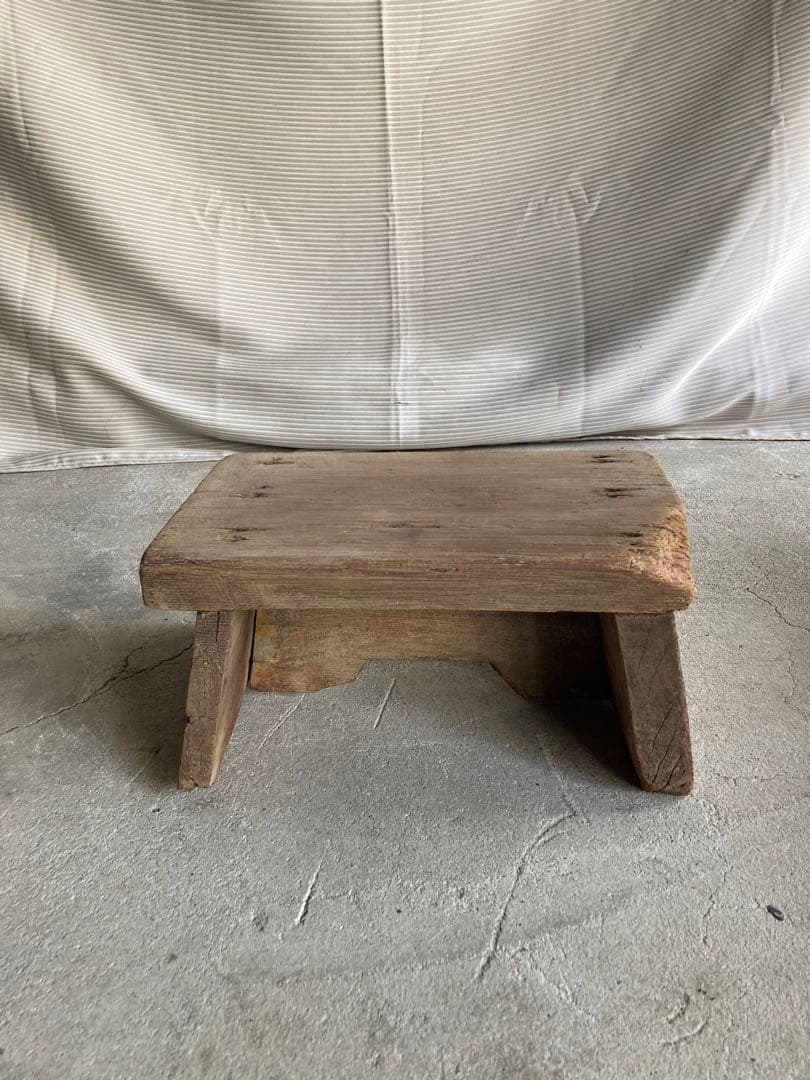 古道具　踏み台　古物　骨董