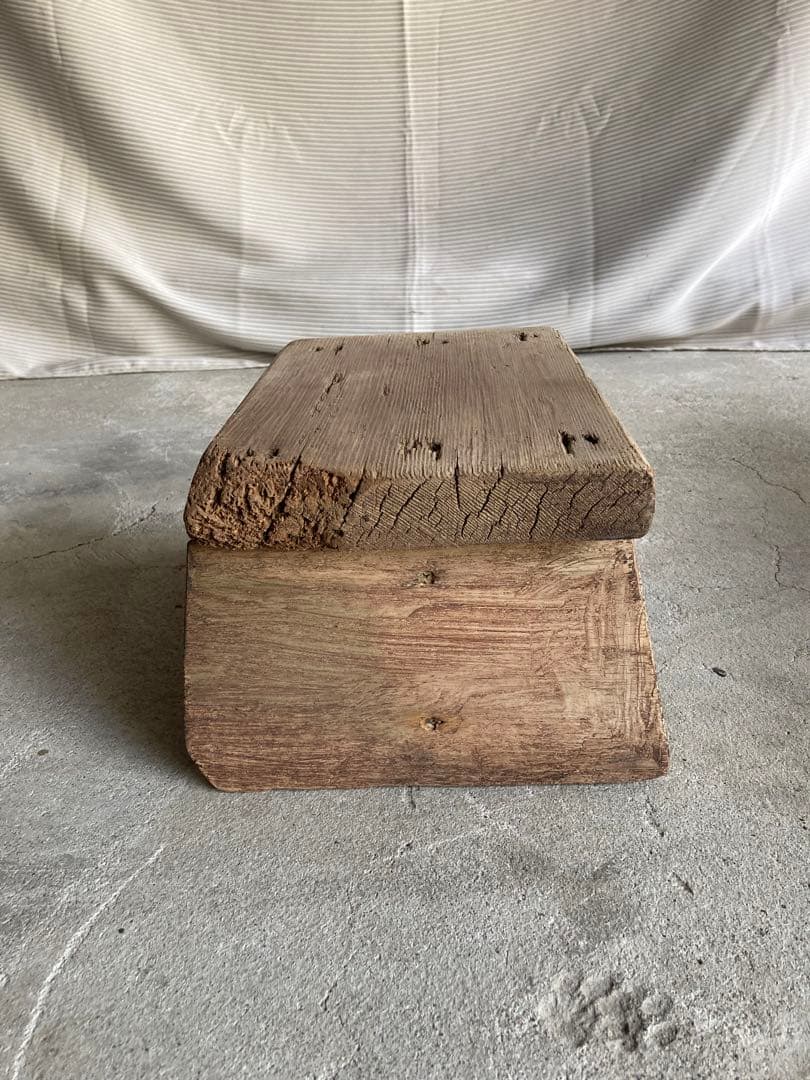 古道具　踏み台　古物　骨董