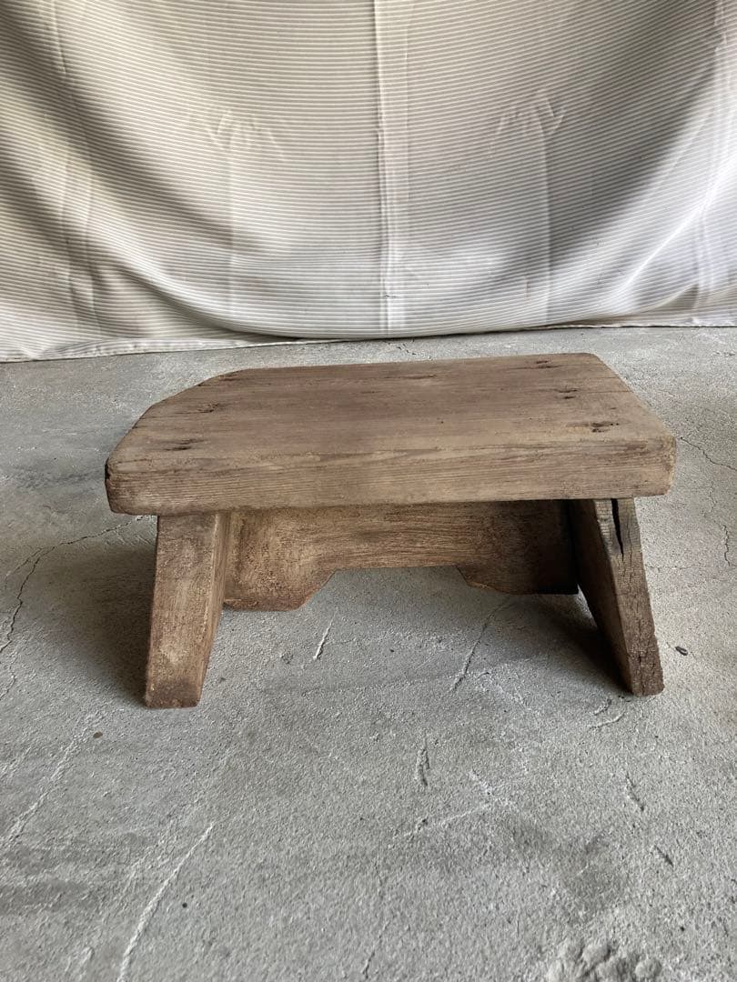 古道具　踏み台　古物　骨董