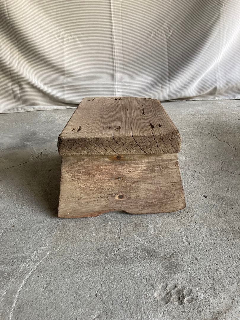 古道具　踏み台　古物　骨董