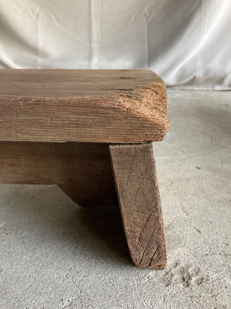 古道具　踏み台　古物　骨董