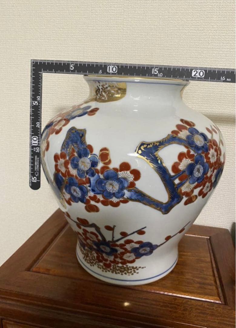 有田焼　花瓶　花器　壺　金彩 置物