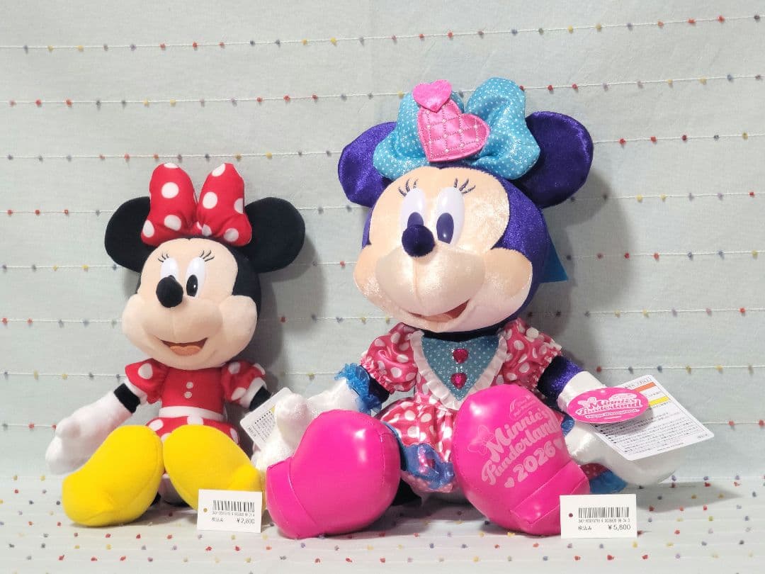 パルパルーザ ミニー ぬいぐるみ 東京ディズニーリゾート