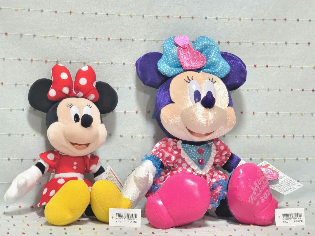 パルパルーザ ミニー ぬいぐるみ 東京ディズニーリゾート