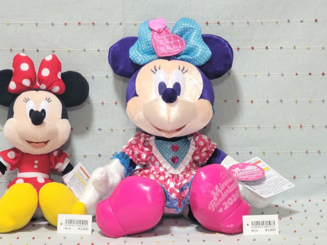 パルパルーザ ミニー ぬいぐるみ 東京ディズニーリゾート